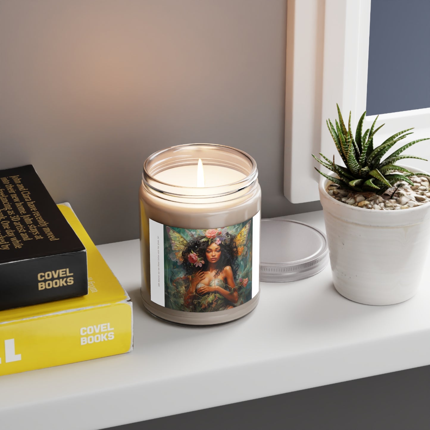 Feminine firelight flicker