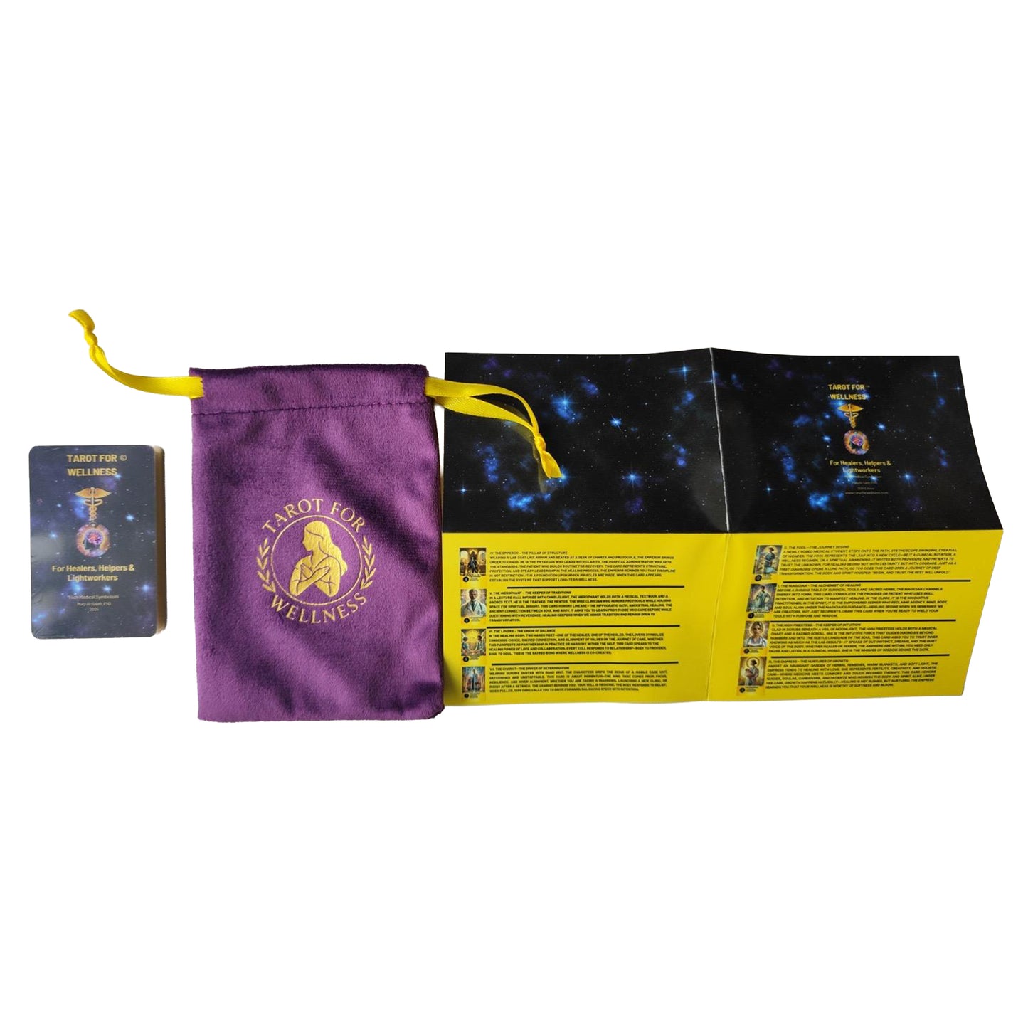 Medical Tarot Cards with Built-in Interpretations for Healers, Clinicians, Intuitives, and Spiritual Guides