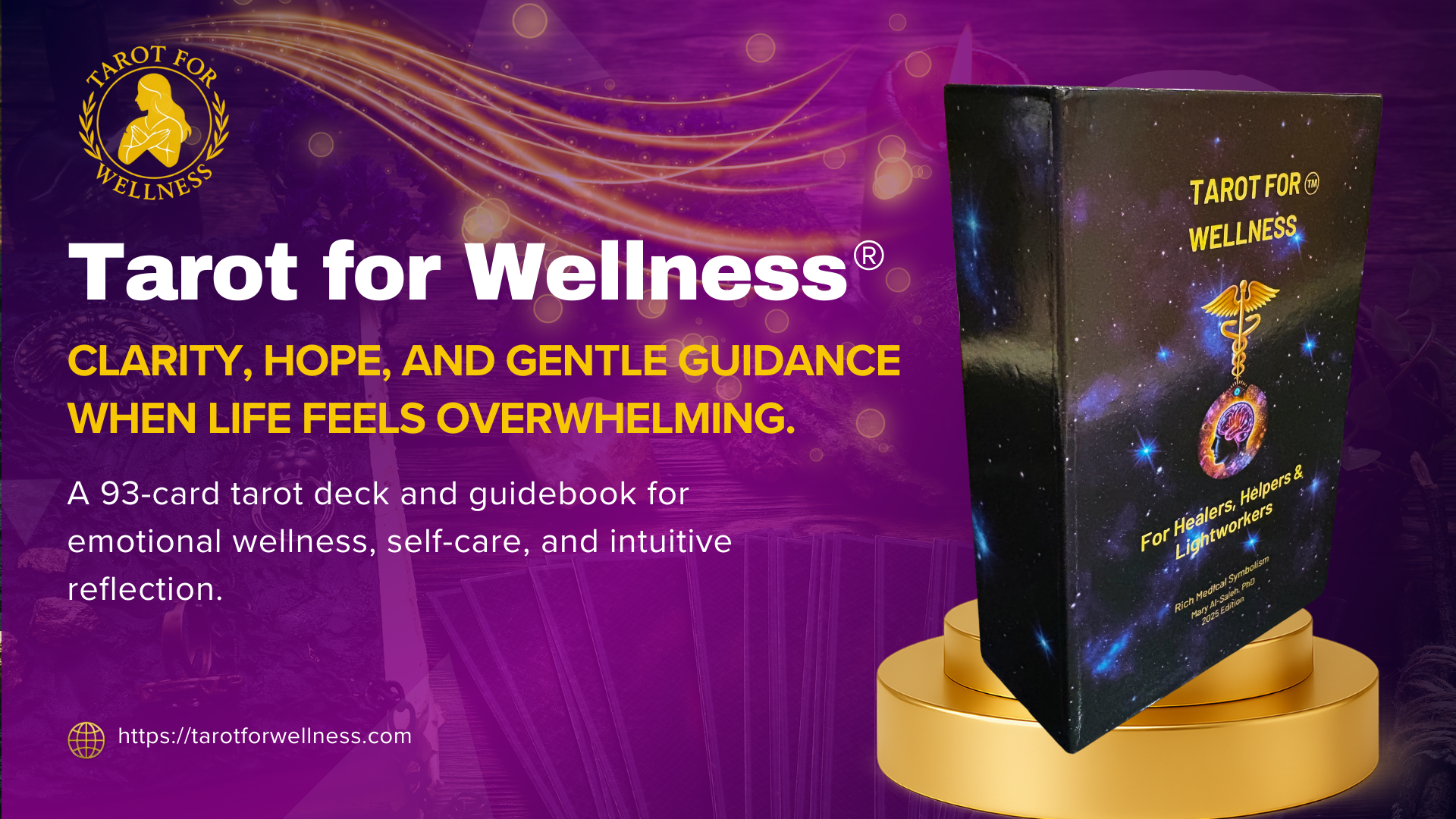 Tarot for Wellness – Deck + Guidebook Set