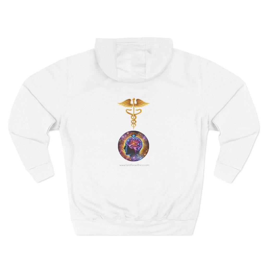 Three-Panel Fleece Hoodie
