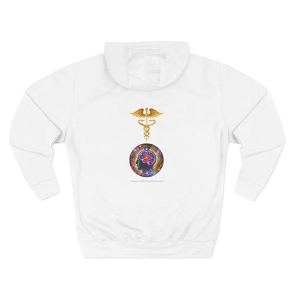 Three-Panel Fleece Hoodie