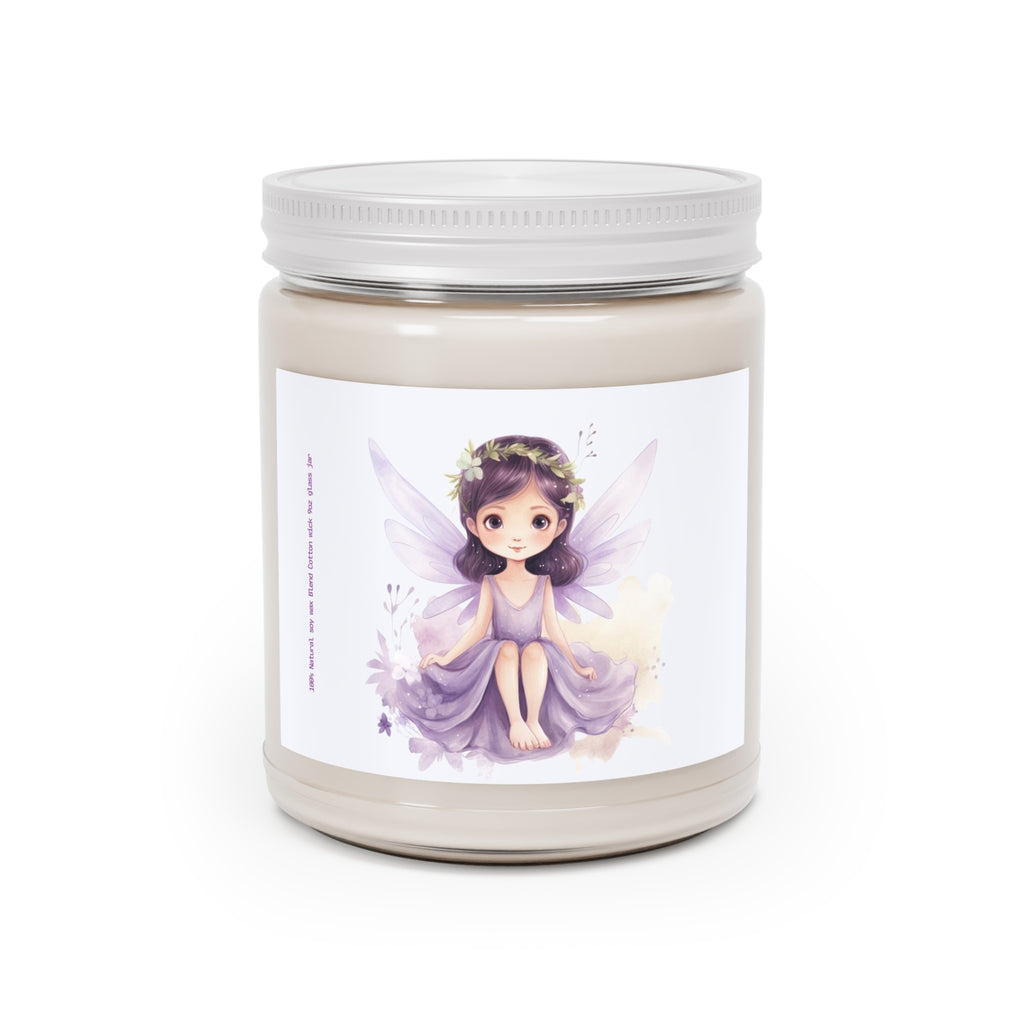 Laila in violet glow