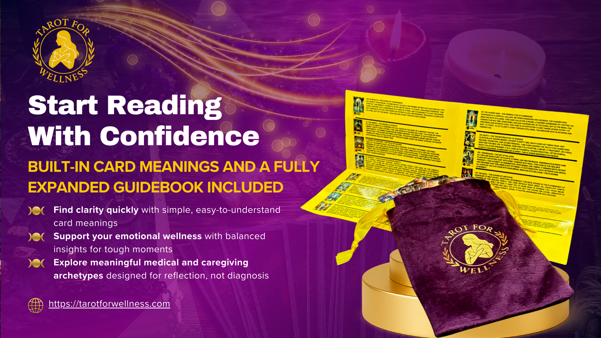 Tarot for Wellness — 93-Card Insight & Clarity Deck