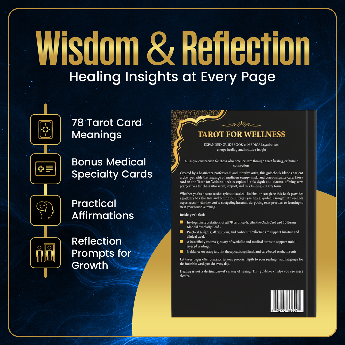 Medical Tarot Cards with Built-in Interpretations for Healers, Clinicians, Intuitives, and Spiritual Guides